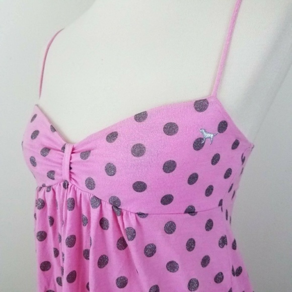 VS PINK Glitter Polka Dot Nightie Dress - Picture 4 of 7
